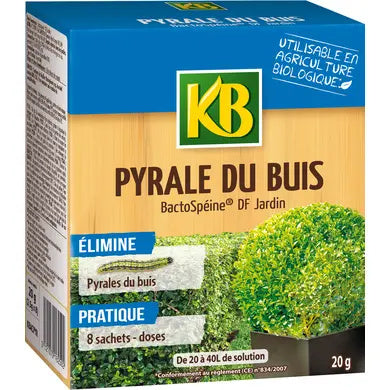 Biological Insecticide for Box Tree Moth – Single-Dose Sachets